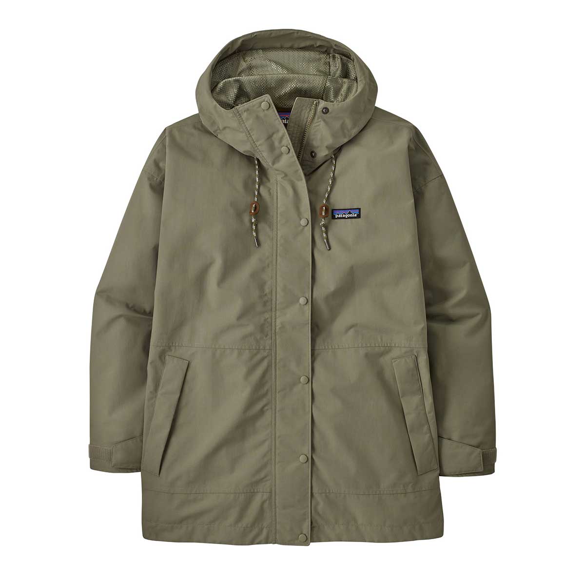 Patagonia Outdoor Everyday Rain Jacket Women's in River Rock Green